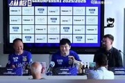 樊振东正式亮相德甲，身着新球衣德语问好：希望帮助球队取得好成绩，和队伍共同前进